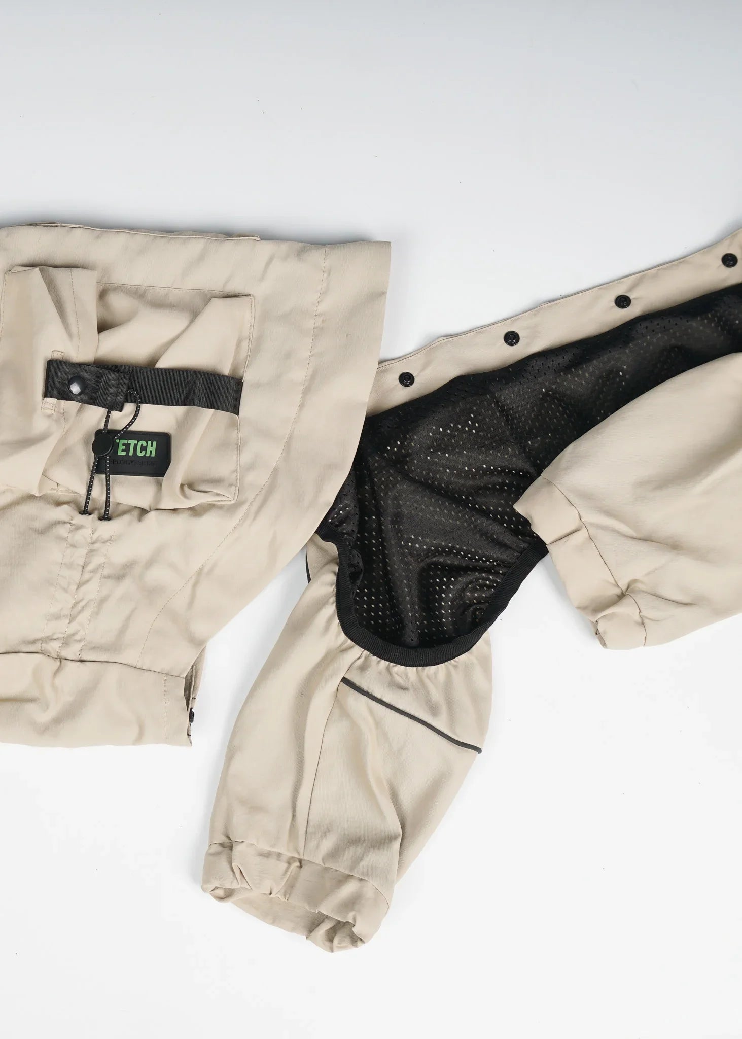 FETCH Detachable Dog Windbreaker