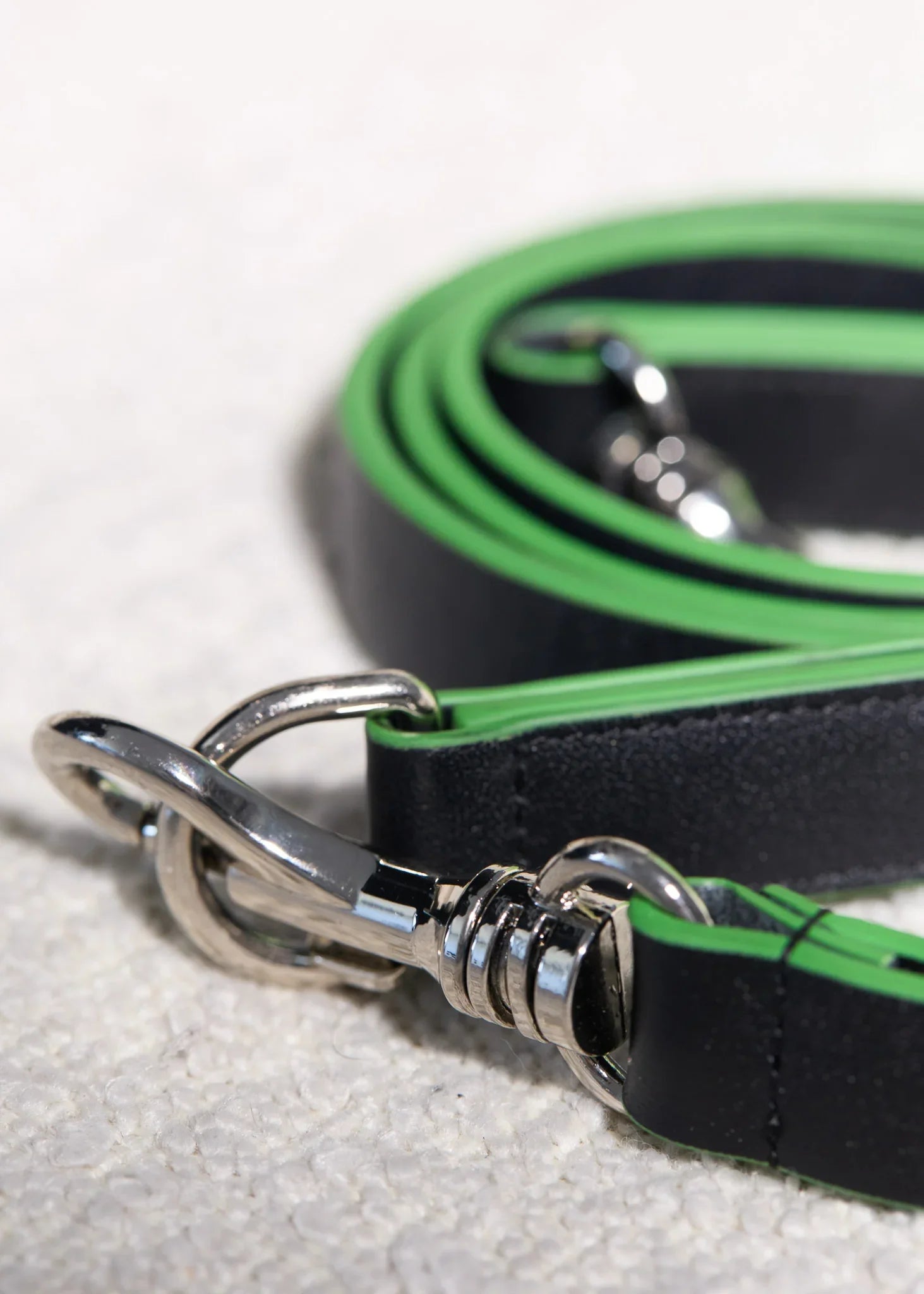 MILO Dog Leash with Green Trim