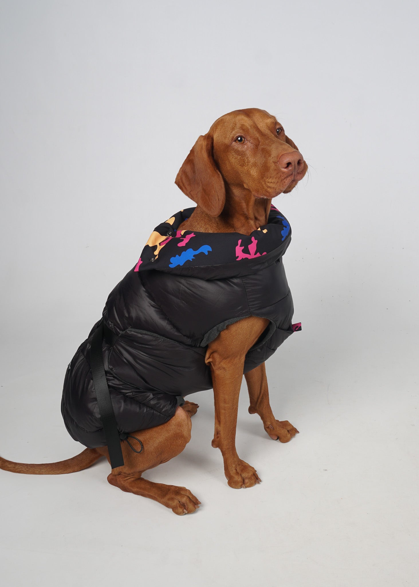 Waterproof Quilted Padded Shell Dog Snow Vest